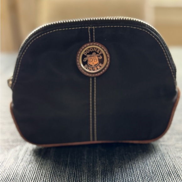 Dooney & Bourke Handbags - Dooney & Bourke Black Nylon Makeup Bag